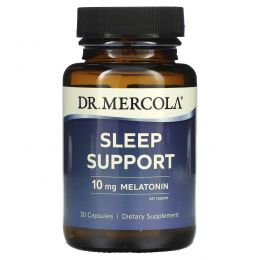 Dr. Mercola, Поддержка сна, 10 мг, 30 капсул