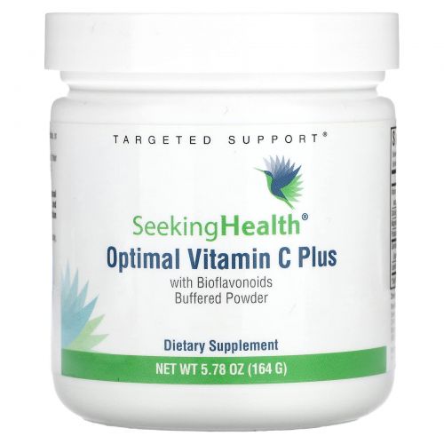 Seeking Health, Optimal Vitamin C Plus с биофлавоноидами, буферизованный порошок, 164 г (5,78 унции)
