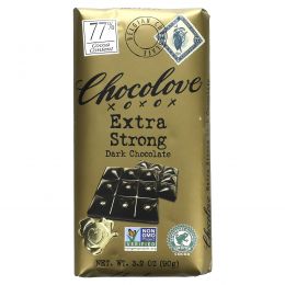 Chocolove, Экстра черный шоколад, 3.2 унций (90 г.)