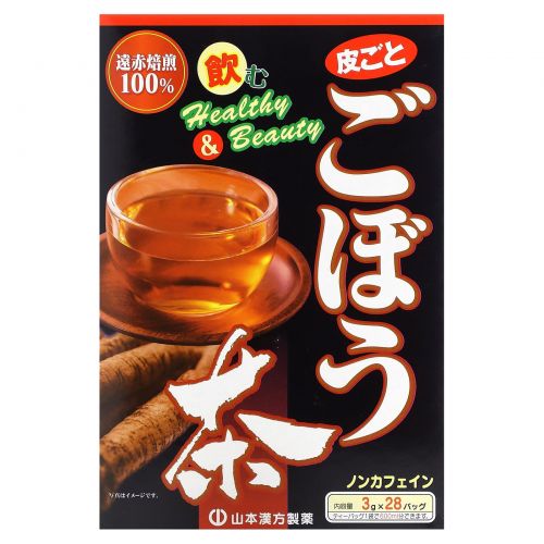 Yamamoto Kanpoh, Репейный чай, 28 пакетиков по 3 г (0,11 унции)