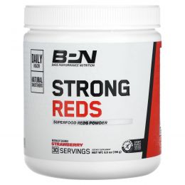 Bare Performance Nutrition, Strong Reds, клубника, 196 г (6,9 унции)