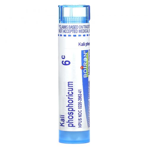 Boiron, Single Remedies, Kali Phosphoricum, 6C, 80 Pellets