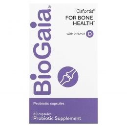 BioGaia, Osfortis With Vitamin D, 60 Capsules