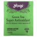 Yogi Tea, Зеленый чай, Super Antioxidant, 16 чайных пакетиков, 1,12 унции (32 г)