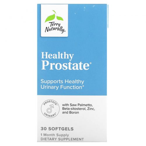 Terry Naturally, Здоровая простата, 30 мягких таблеток