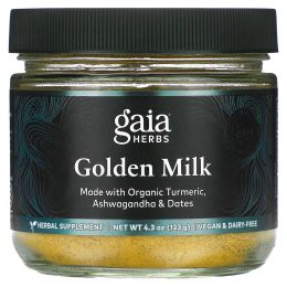 Gaia Herbs, Органическое, золотое молоко, 3,7 унций (105 г)